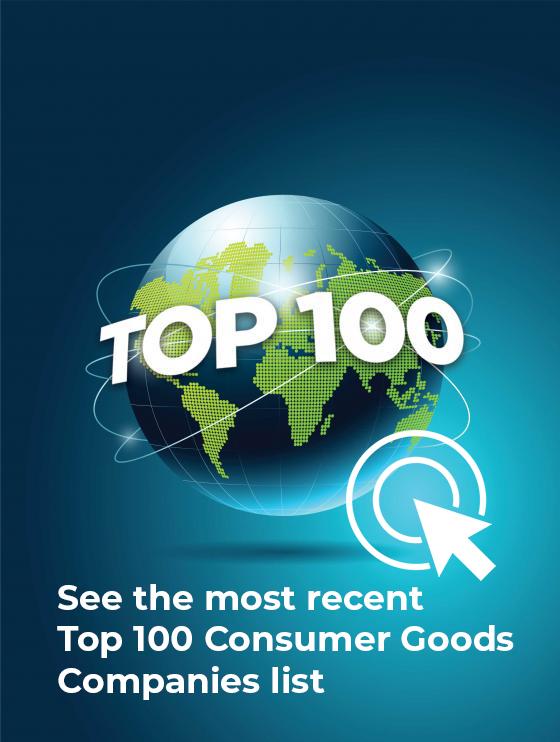 Top 100 Consumer Goods Companies of 2018